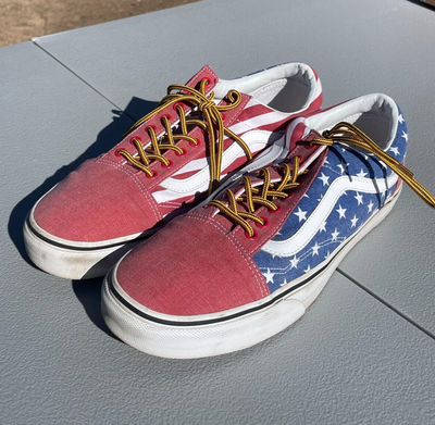 Vans stars sales stripes