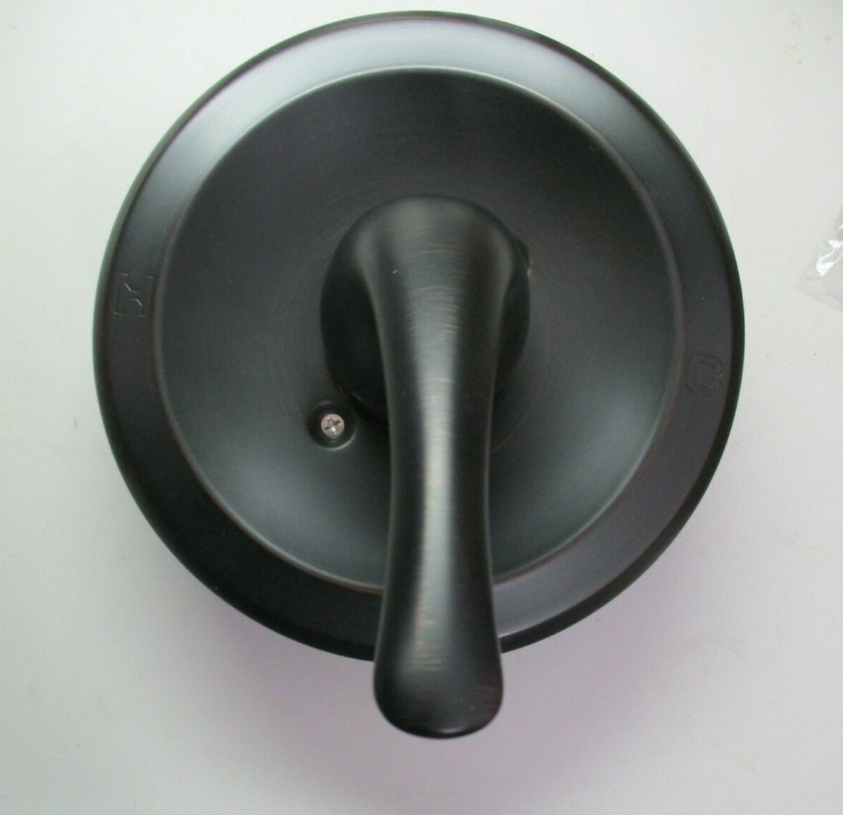 UPC Rubbed Satin Bronze Shower Valve 1016 Assembly w/ Handle, Sleeve, Wall Plate
