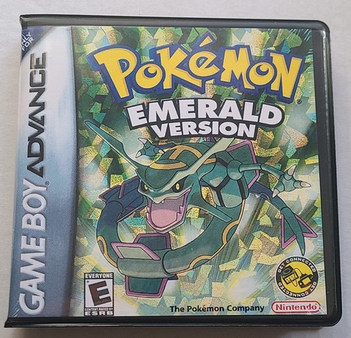 Pokémon Emerald Version Pokemon CASE ONLY Game Boy Advance GBA Box BEST QUALITY Pokémon Emerald Version Pokemon CASE ONLY Game Boy Advance GBA Box BEST QUALITY