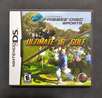 Original Frisbee Disc Sports: Ultimate & Golf (Nintendo DS) CIB Complete in Box