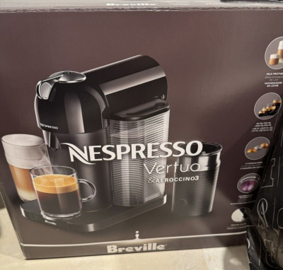 Nespresso Vertuo Aeroccino3 Coffee Espresso Maker- BNV250CRO1BUC1 