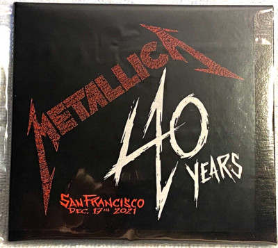 METALLICA Live 12-17-21 Chase Center San Francisco CA 2CD *NEW*