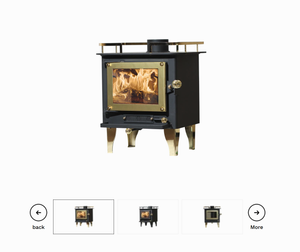 GRIZZLY Cubic Mini Wood Stove - brand new in box | Other Appliances
