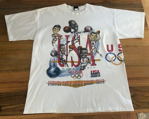 1992 Dream Team USA Olympic NBA Tシャツ Mitchell & Ness Team USA Basketball 1992 Dream Team T-Shirt