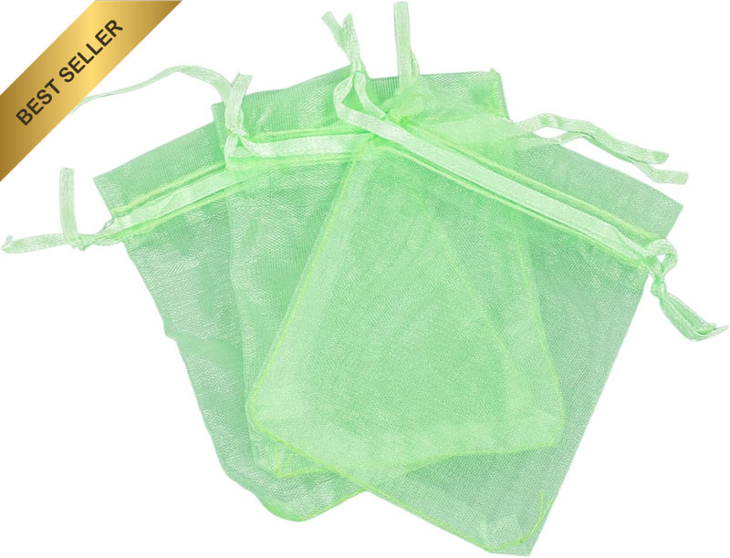 100Pcs Fruit Protection Netting Bag, Reusable Vegetable Protect Mesh Pouch Pack,