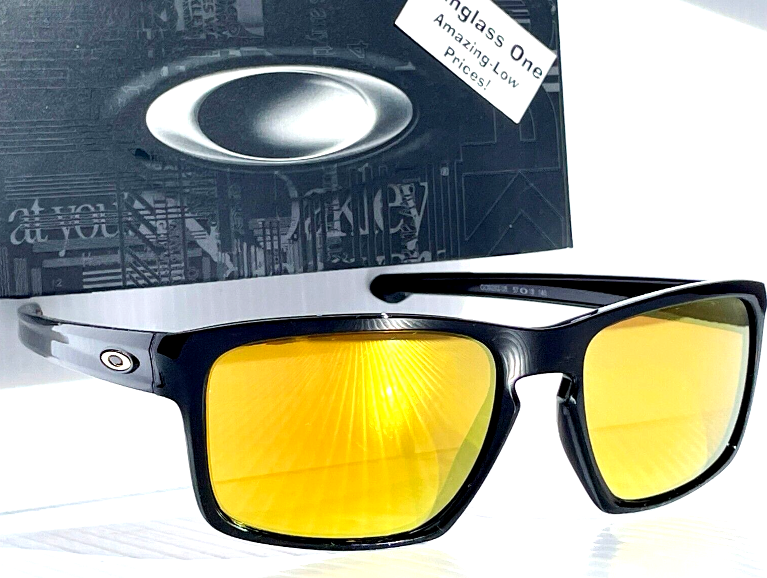 新品 OAKLEY SILVER XL 24K IRIDIUN　サングラス 新品 OAKLEY SILVER XL 24K IRIDIUN サングラス 正規品 新品