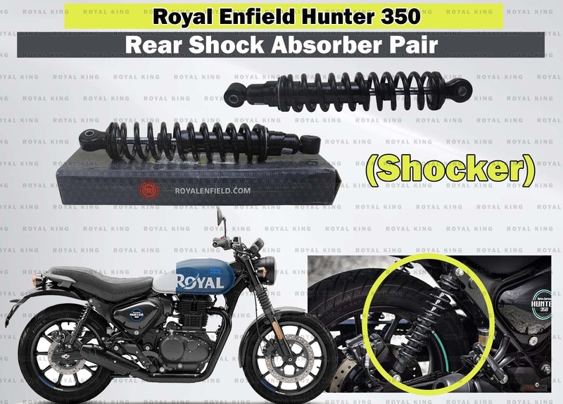 Paire D'Amortisseurs Royal Enfield Hunter 350 