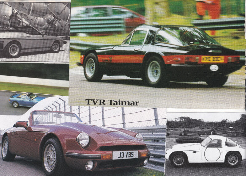 60 LOT Vintage TVR Sports Cars, Tremendous Variety of Magazine Clips