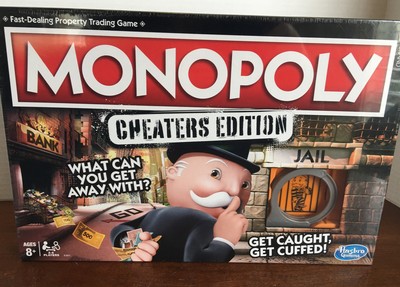 Monopoly Game: Cheaters Edition - NEW