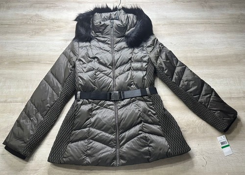 KAREN MILLEN フェイクファー ジップ ロングラインジャケット KAREN MILLEN フェイクファー ジップ ロングラインジャケット