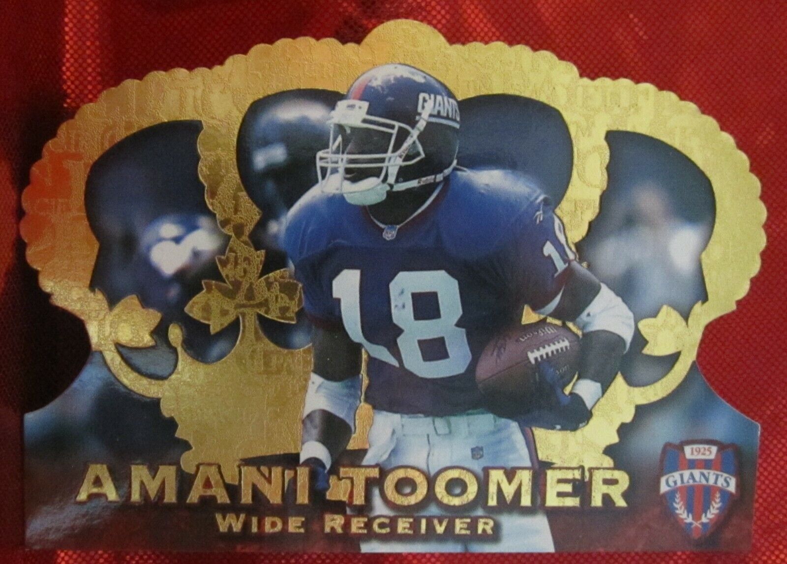 1996 Crown Royale #CR-131 - Amani Toomer ROOKIE CARD - FREE SHIPPING. rookie card picture