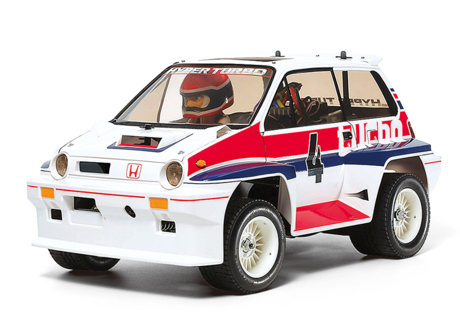 ホビーラジコン TAMIYA Honda CITY TURBO 1/10 Tamiya 1/10 Electric RC Car Honda City Turbo WR-02C Chassis
