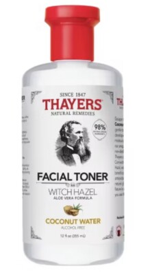Thayers Natural Remedies Witch Hazel Alcohol Free Toner Coconut Water - 12oz