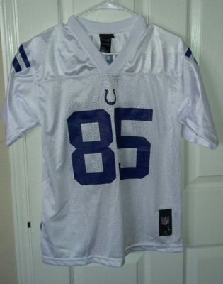 Reebok Indianapolis Colts #85 GARÇON jersey size L 14-16 New retail:$50 