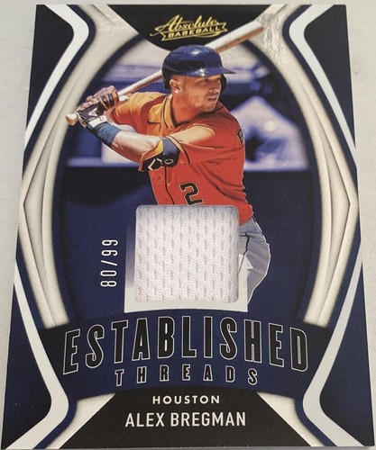 2022 Panini Absolute - Alex Bregman #ET-AB