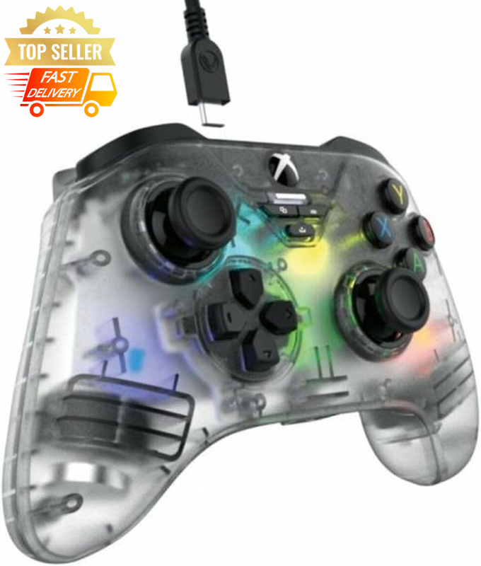 RGB Wired Xbox Controller - for Xbox Series X/One & PC, Hall Effect, 3.5mm Jack