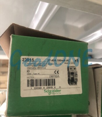 1PC New Schneider 2P-40A-100MA-AC Circuit Breaker Residual Current Action Switch