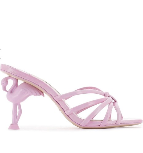 【関税込み】Sophia Webster ピンク Farfalla ヒールサンダル 関税込み】Sophia Webster ピンク Farfalla ヒールサンダル