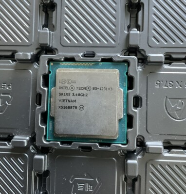 Intel Xeon E3-1231 V3 SR1R5 3.4GHz LGA1150 Workstation CPU Processor 80W Haswell