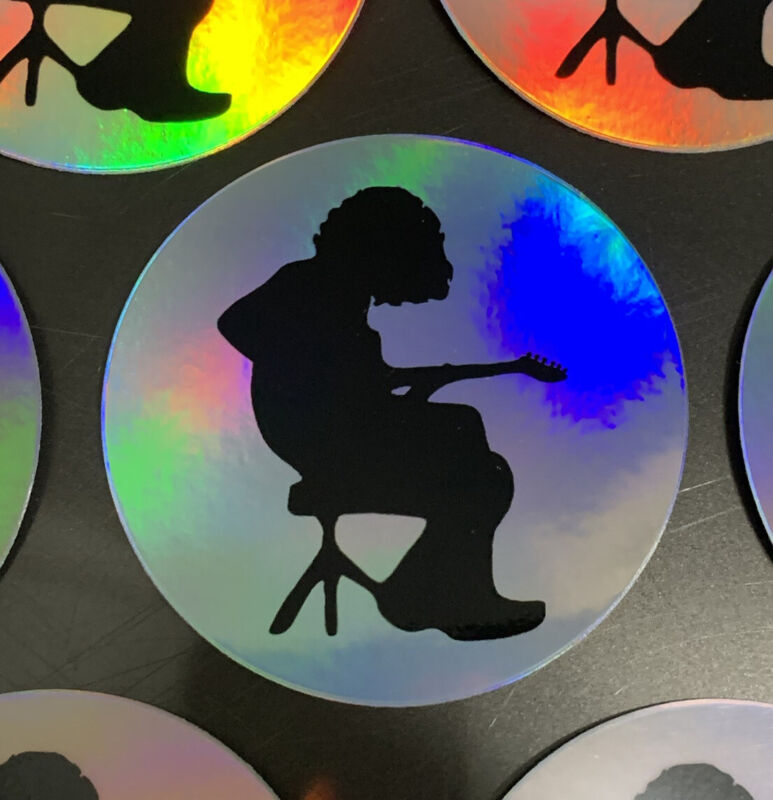 Widespread Panic - Mikey Houser - holographic 3” Vinyl sticker UV/Water Resist.