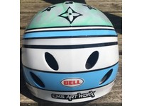 custom painted bicycle helmets