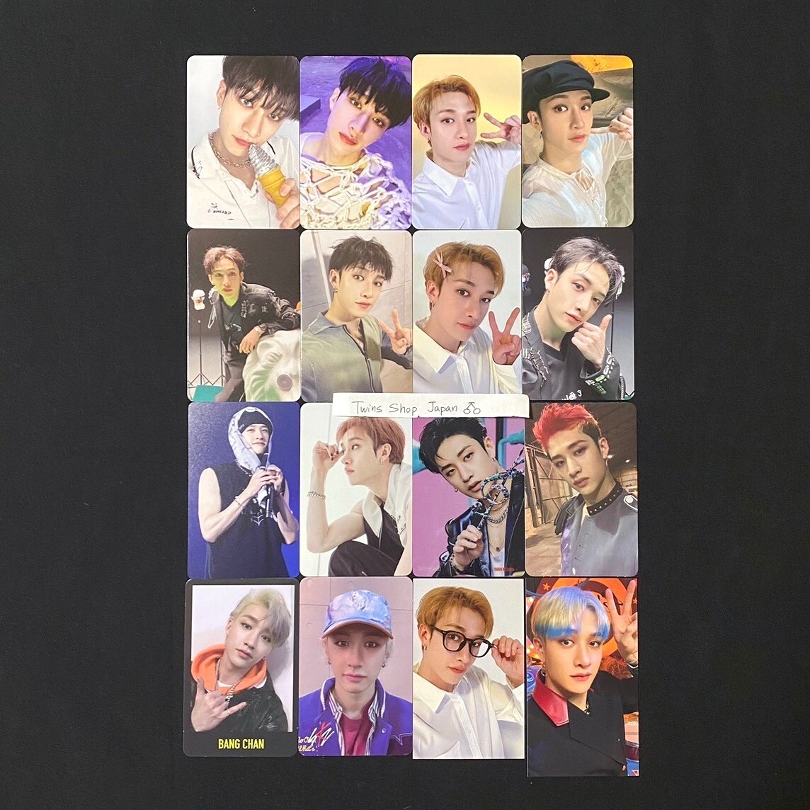 STRAY KIDS Bang Chan Photocard set of 16 Rockstar Cle1 STRAY KIDS Bang Chan Photocard set of 16 Rockstar Cle1
