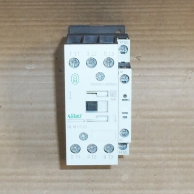 NEW MOELLER XSTART DILM17-10 CONTACTOR 3 POLE BREAK 250VDC 3PH 600V MAX 40A OPEN