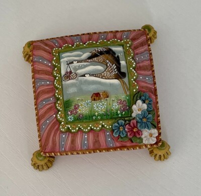 G. DeBrekht The DerEvo Collection-Beautiful Trinket box-lid slides open & close