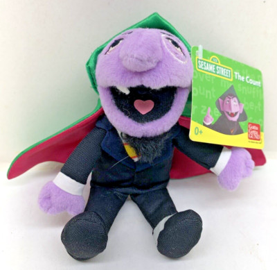 2009 Gund Sesame Street The Count (Count Von Count) Small Collectible Plush