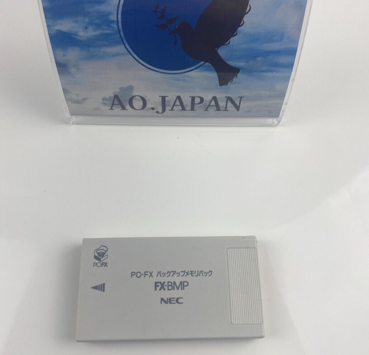富士通AC アダプター、NEC PC-FX バックアップメモリ NEC PC-FX Back up Memory Pack FX-BMP Tested JAPAN Game Ref