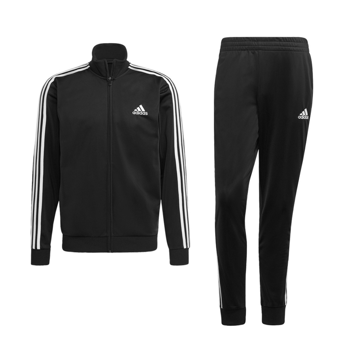 adidas Men's Sportswear Basic 3-stripes Tricot Track Suit