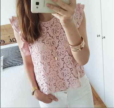 【P様】COMBINATION LACE TOP COMBINATION LACE TOP