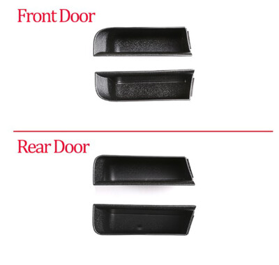 4Pcs Front Rear Door Storage Organizer Box For BenzB GLB class W247 X247 2019-20