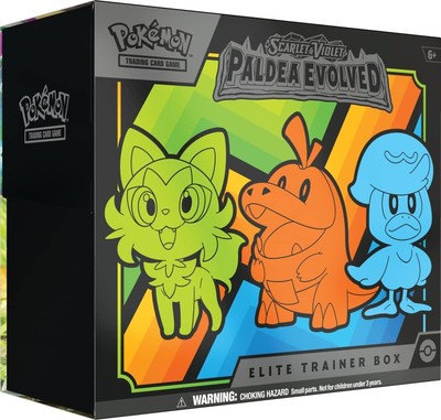 Pokemon TCG: Скарлет и Вайолет Палдеа эволюционировали в элитный тренерский бокс