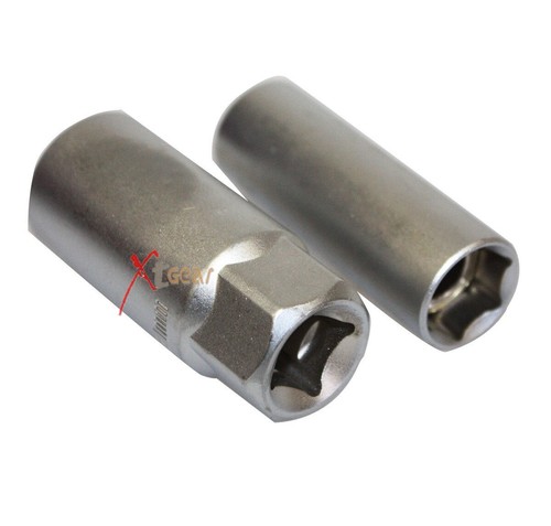 New 2PC Magnetic Spark Plug Deep Socket Set 16mm & 21mm