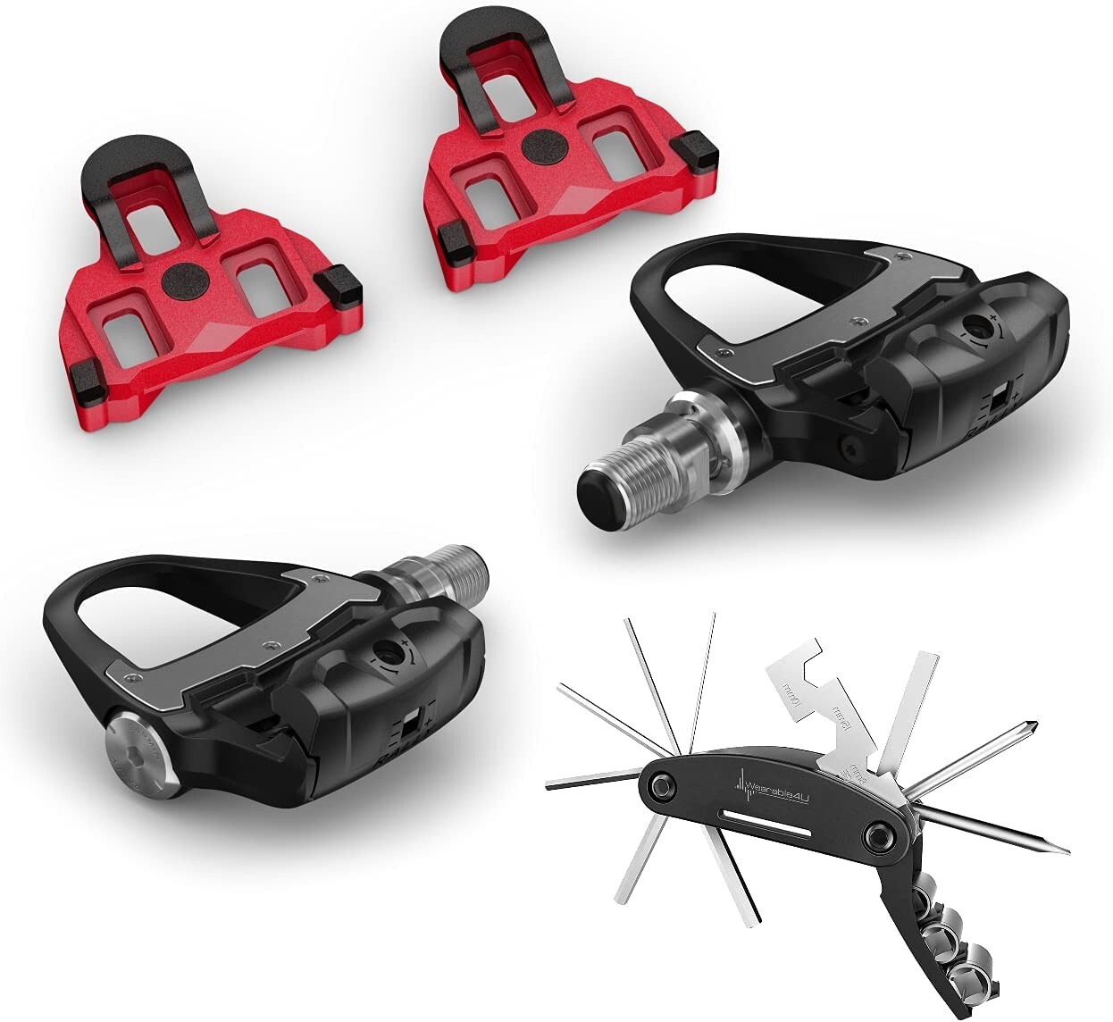パーツ Garmin RALLY RS200 Garmin Rally RS200 Power Meter Pedals – RA Cycles