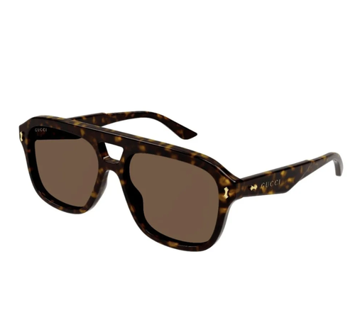 GUCCI GUCCI GG1263S-006 HAVANA HAVANA BROWN SUNGLASSES