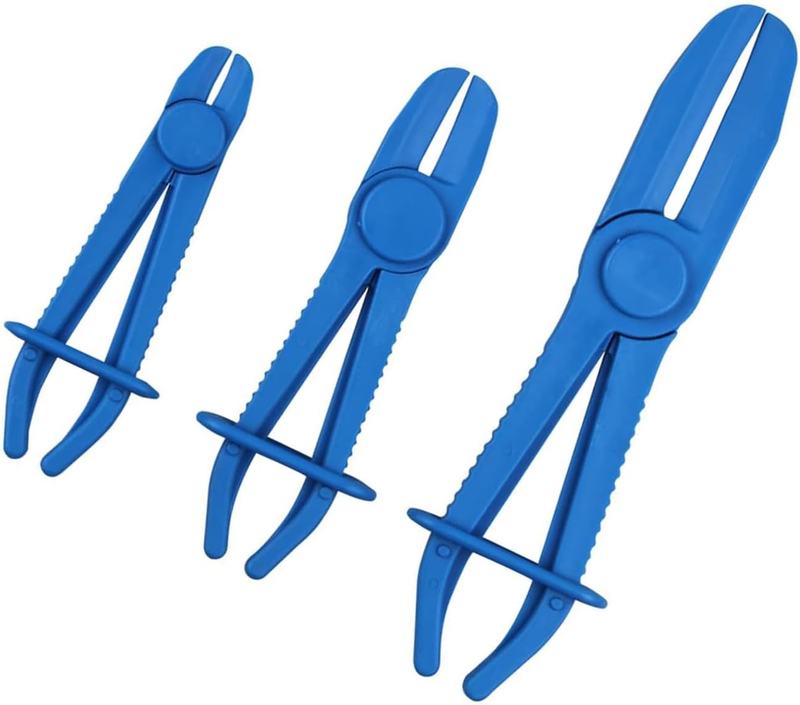 3 Pack Hose Pinch off Pliers, Fuel Line Clamp Pliers Set for Flexible Hoses, Gas