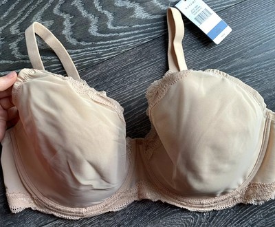Naturana Full Cup Bra 100/% Cotton 95068 No Wires Soft Cup Seamless Lingerie