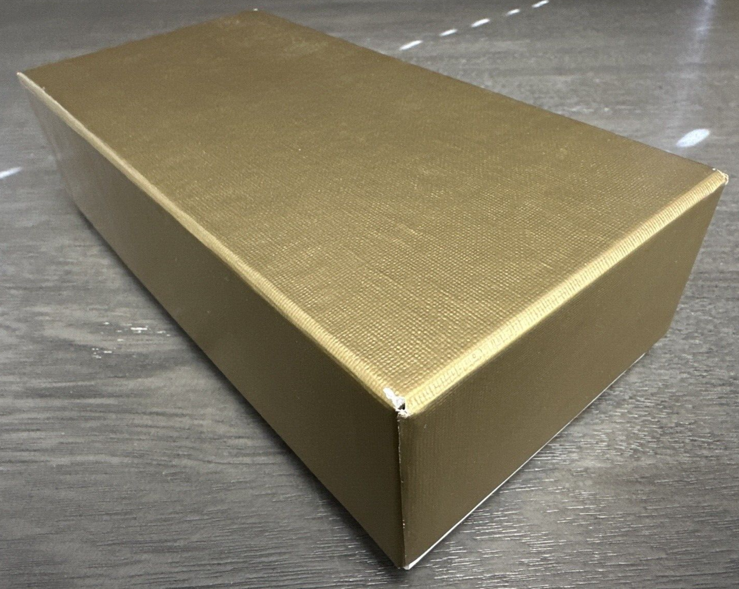 REBOXX Model Train Boxes 9" X 4-1/4" X 2-5/8" Inside Dimensions - GOLD NEW!