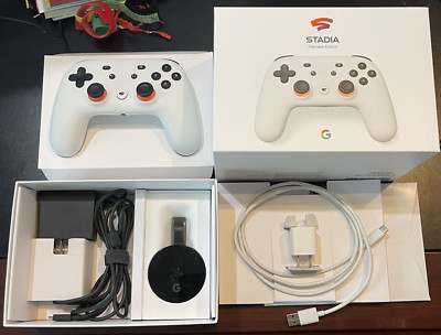 Google Stadia H2B Premiere Edition Controller w/Chromecast Ultra AWESOME!!!