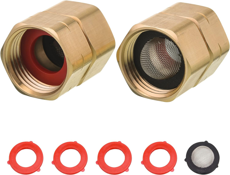 Adapter, Female To Female, 3/4 Inch Heavy Duty Brass Connect Fitting