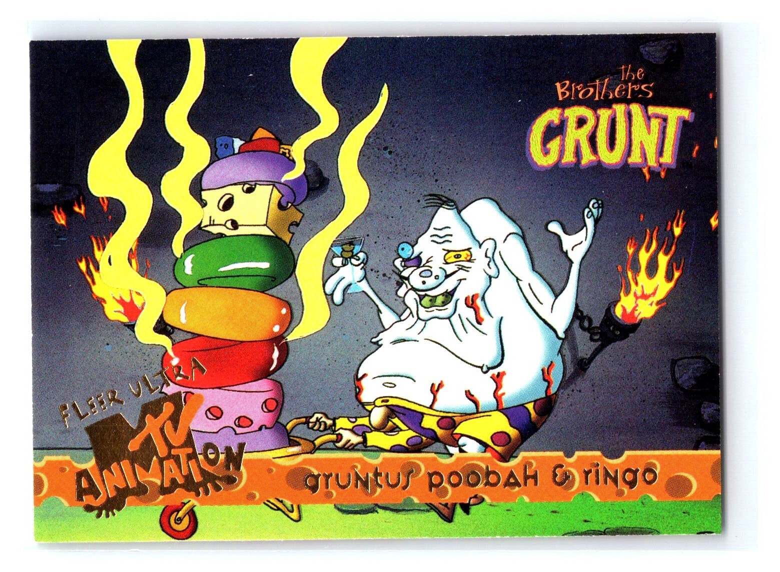 1995 Fleer Ultra MTV Animation The Brothers Grunt #76