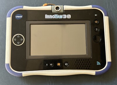 VTech InnoTab 3S 1588 Blue Kids 4.6'' LCD WiFi Learning Tablet + 1 Game