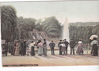 CPA SAINT CLOUD LES GRANDES EAUX