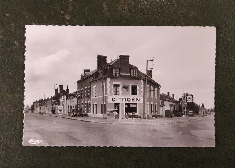 Cpsm Bellegarde Loiret Station CitroÃ«N