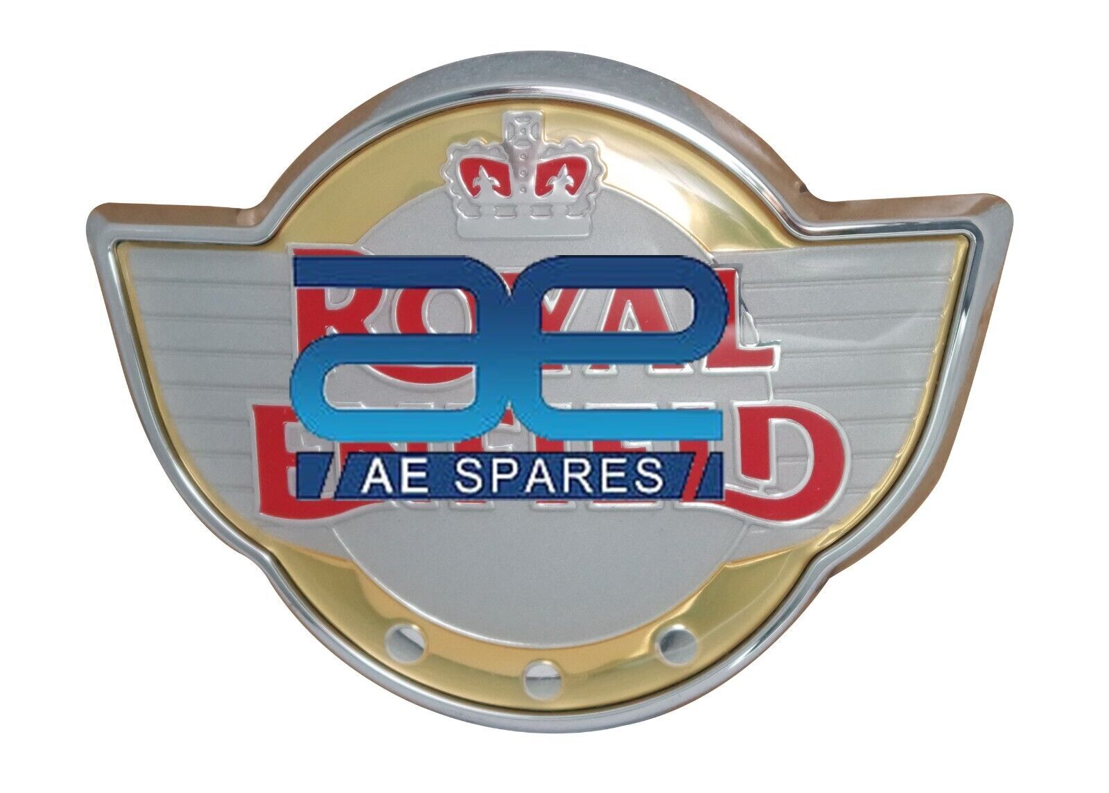 For Royal Enfield Interceptor 650cc Tank Badge LH Side 1140055/A 