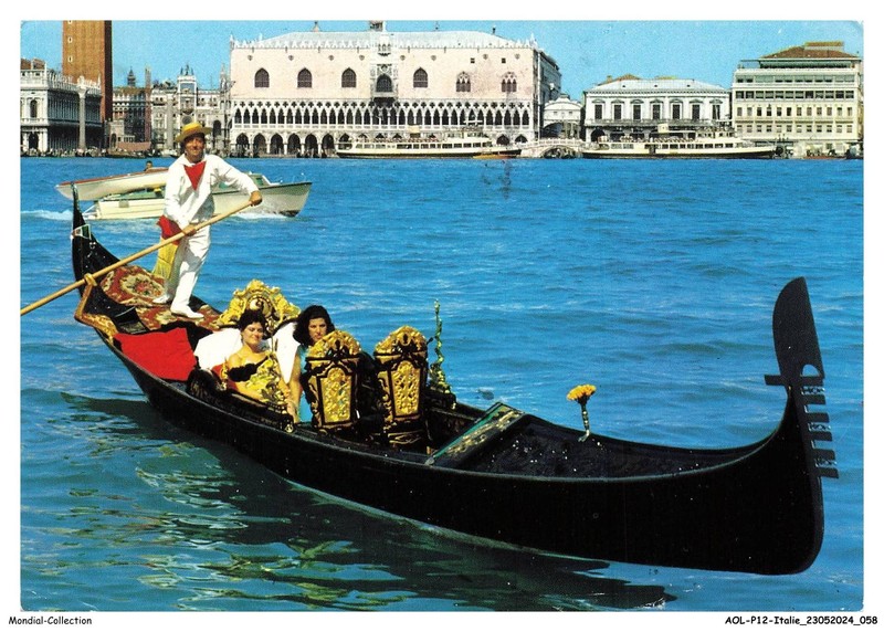 Aolp12-0848-Italie - Venezia - La Gondole