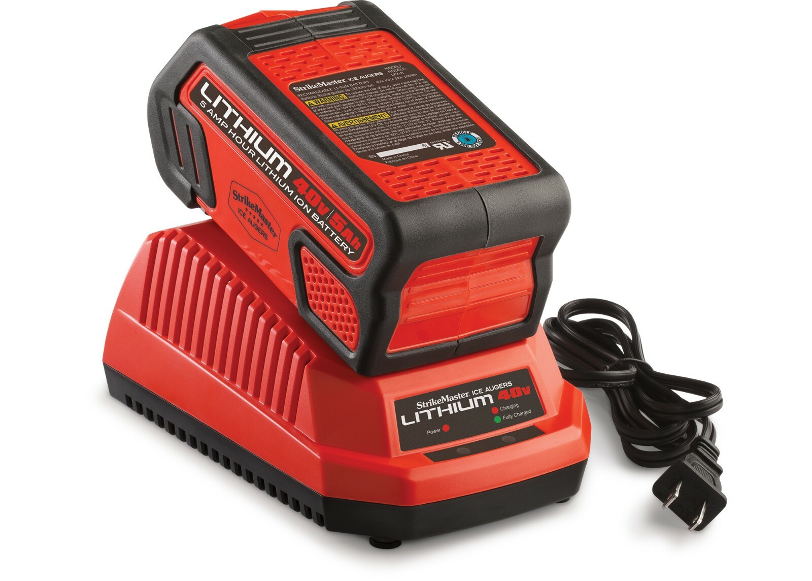 40 volt lithium Auger StrikeMaster