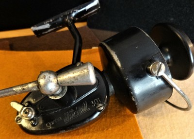 Moulinet Toupie Vintage Garcia Mitchell 301 - Pêche Eau Douce - Fabriqué En France